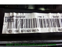 KILOMETER STEVEC OEM N. 3C0920960N ORIGINAL REZERVNI DEL VOLKSWAGEN PA