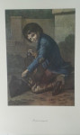 Grafika/slika - Fant (1 kom.) / Avtor: F. Leroy de Liancou, Francija