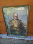 Ismet Mujezinović Portret Tito 100x150cm