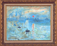 Reprodukcija Claude Monet; Impression Sunrise; 1872