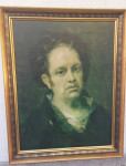 Reprodukcija slike Goya (avtoportret pri 69letih)