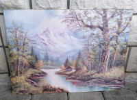 SLIKA brez okvirja in stekla 67,5 x 47 cm