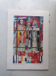 SLIKA na kartonu brez okvirja in stekla 20,5 x 29 cm