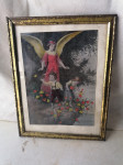 SLIKA v kovinskem okvirju s steklom 23 x 30 cm