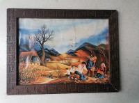 SLIKA v lepem okvirju brez stekla 23,5 x 18 cm