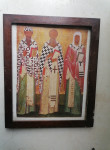 SLIKA v okvirju s steklom 25 x 30 cm