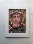 SLIKA v širokem okvirju brez stekla 17 x 21,5 cm