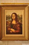 Umetniška slika - olje na platnu, Mona Lisa