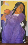 ŽENSKA Z MANGOM (Vahine no te vi) - Paul Gauguin