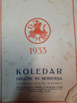 1933 KOLEDAR DRUŽBE SV. MOHORJA