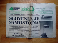 Časopisi 25. 6. 1991 - Osamosvojitev Slovenije