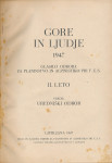 Gore in ljudje, 1947, glasilo Odbora za planinstvo in alpinistiko FZS