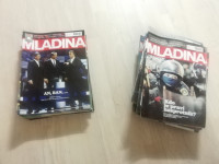 MLADINA REVIJA LETO 2012  VSE STEVILKE  CENA 1,5 EUR KOM OHRANJENE