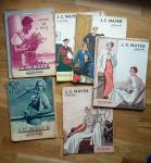 Modni katalogi iz 30. let - J. C. Mayer Ljubljana - komplet 18 kosov
