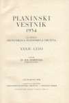 Planinski vestnik, 1934, glasilo Slovenskega planinskega društva