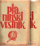 PLANINSKI VESTNIK - SNOPIČI, LETNIKI, 1927-58