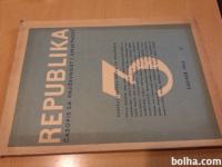REPUBLIKA / Časopis za književnost i umjetnost (1945., br. 3 / hrvaško