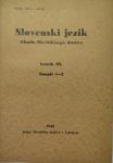 Slovenski jezik, komplet, 1938-1941