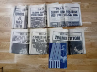 Titova smrt - 8 časopisov/revij za 10 eur
