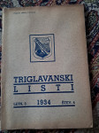 Triglavski list 1932,33,34