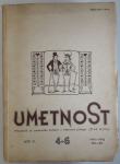UMETNOST ŠT. 4-6, 1941-1942 (mesečnik za umet. kulturo z literarno p.)