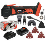 KOMPLET AKUMULATORSKO OSCILACIJSKO VEČNAMENSKO ORODJE 18V 2AH