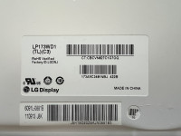 LCD LP173WD1 LTN173KT01