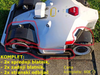 Komplet blatnikov in odbijačev za robotsko kosilnico Luba 1 / 2