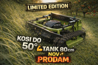 PROFESIONALNI MULČER TANK – SPECIAL EDITION   22 KM Loncin motor –