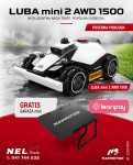 Robotska kosilnica LUBA mini 2 AWD1500-OBROKI