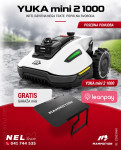 Robotska kosilnica YUKA mini 2 1000-OBROKI