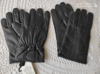 Moške podložene usnjene rokavice vel. XXL in M-L