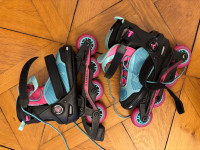 Otroški rolerji Firefly, velikost EU 33-36 + zaščitna oprema