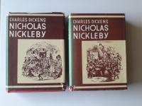 CHARLES DICKENS, NICHOLAS NICKLEBY, 2 DELA, KNJIGI V KOMPLETU, 1951
