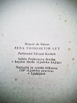 Honore de Balzac: Žena tridesetih let - redkost, prva slovenska izdaja