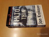 Into thin air : a personal account of the Mount Everest  /angleško