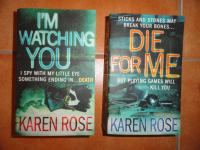 KAREN ROSE, 2 KNJIGI V KOMPLETU, V ANGLEŠKEM JEZIKU