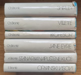 Komplet romanov sester Bronte v hrvaščini