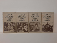 Lev N. Tolstoj - Vojna in Mir (4 deli, Mladinska Knjiga, 1979)