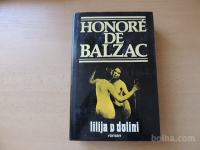 LILIJA V DOLINI H. DE BALZAC POMURSKA ZALOŽBA 1983