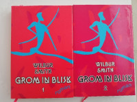 WILBUR SMITH, GROM IN BLISK, 2 KNJIGI V KOMPLETU