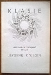 ALEKSANDER SERGEJEVIČ PUŠKIN - JEVGENIJ ONJEGIN