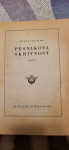 Knjiga Pesnikova skrivnost, Fogazzaro, Antonio,izdana med WW II. Z