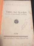 Prodam knjigo Taki so ljudje