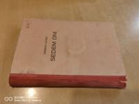 Sedem dni : roman / Andreas Latzko - prva izdaja 1935 / odpis *