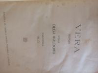 Vera - roman / spisala Olga Waldowa - 1919