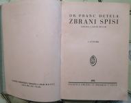 Zbrani spisi, zv. 1 / Franc Detela, 1932