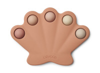 Senzorična igrača za dojenčke Školjka Liewood Anne Pop It Toy - Pale T