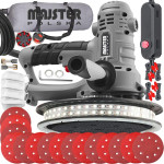 1450W brusilnik za stene 190mm z dvojnim LED trakom in sesalno vrečo