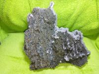 Mineral - pirit, markazit, kalcit, ... (6,7 kg / 31x31x11 cm)